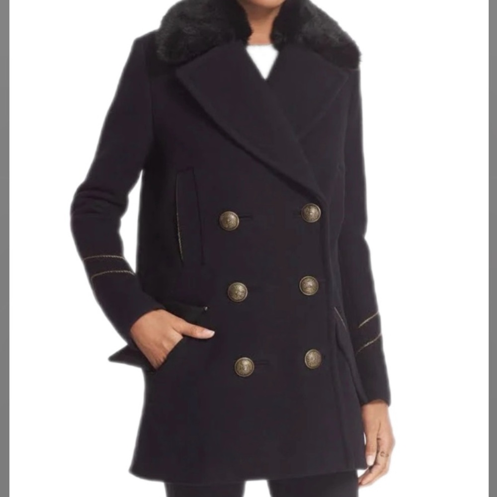 Free People Sedgwick Peacoat. NWT